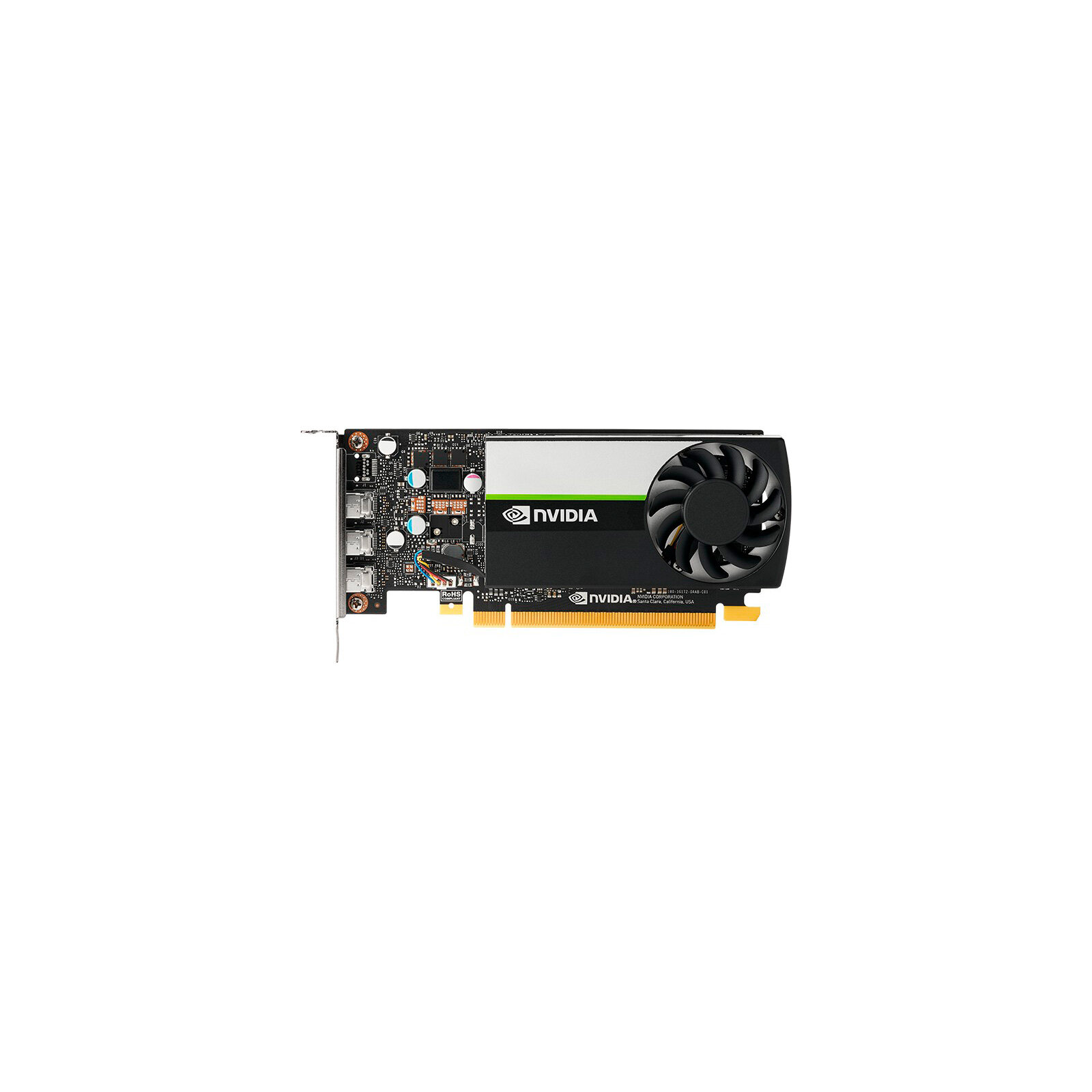 PNY Видеокарта PNY PCI-E 3.0 T400-4GB NVIDIA T400 4Gb 64bit GDDR6 1070 mDPx3 Bulk low profile