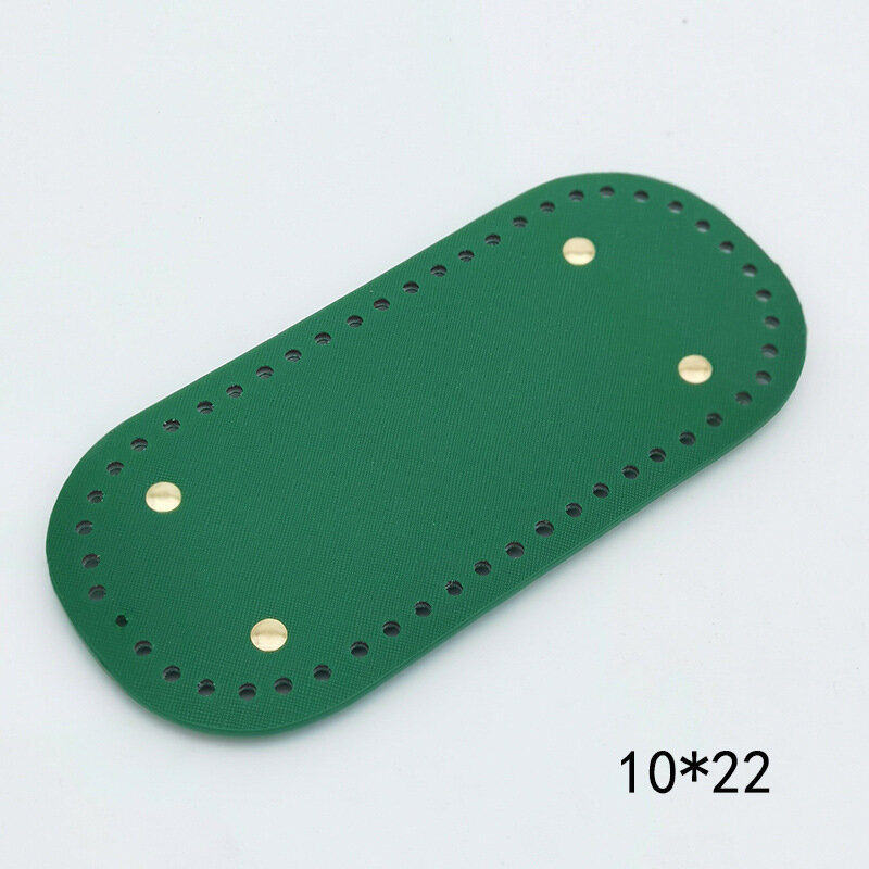 Основа сумки  вязаная крючком  поперечная кожа  22x10 см
