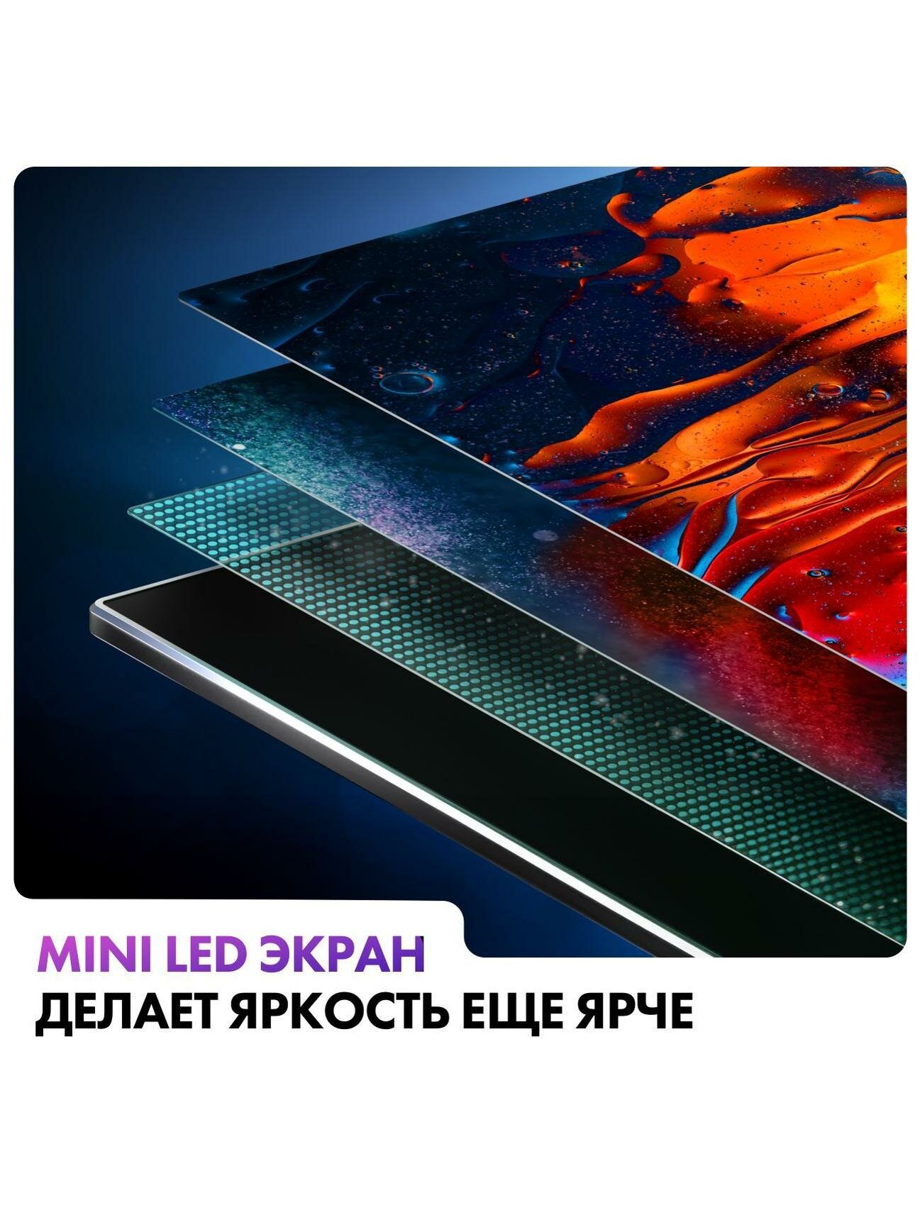 Телевизор Haier 65 Mini LED DH1VWPA06RU — фото 1