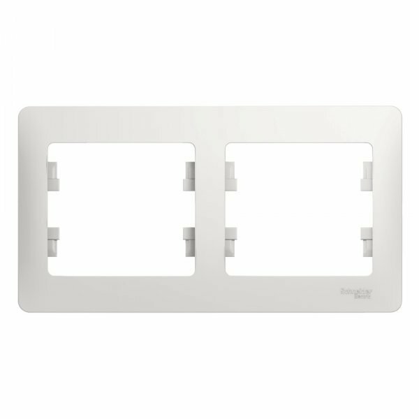 Glossa Бел Рамка 2-ая, горизонтальная, Systeme Electric, GSL000102