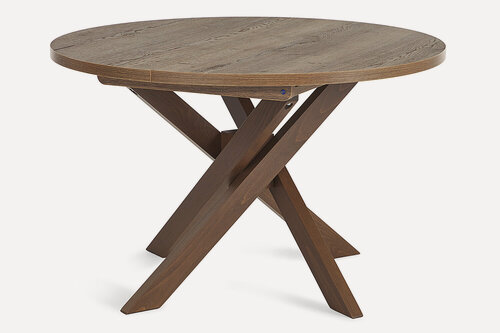 Изображение товара Стол кухонный Hoff Палермо 120х76х120 см, круглый, цвет дуб олово