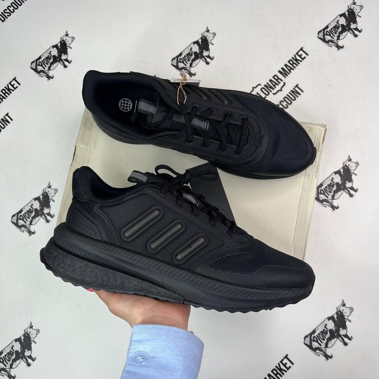 Кроссовки adidas X_Plrphase, размер 43 eu / 9,5 US / 27,5 см, черный