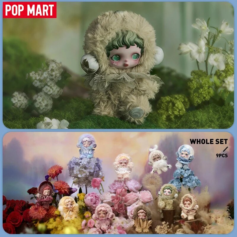 POP MART SKULLPANDA L'impressionnisme серия плюшевая кукла