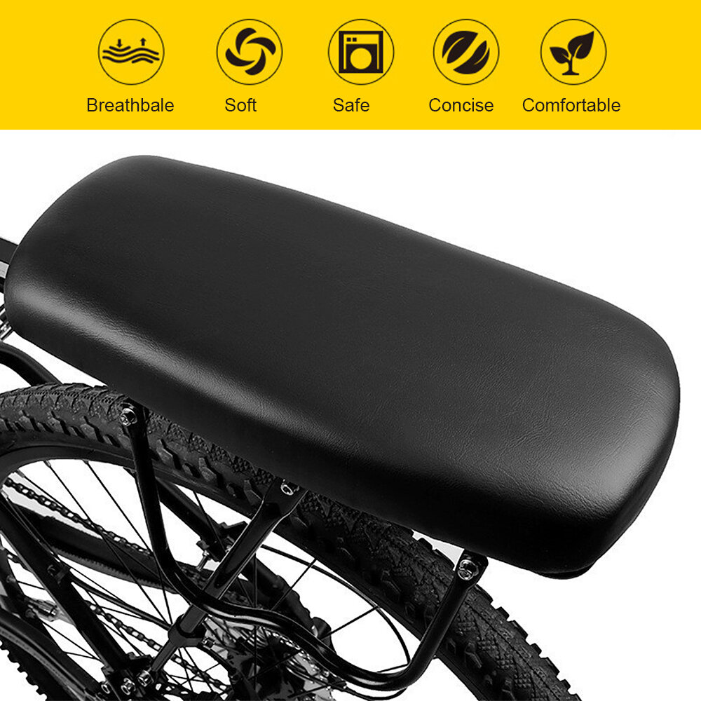 Заднее сиденье велосипеда велосипеда MTB горный велосипед искусственная кожа мягкая удобная подушка для заднего багажника велосипеда детское заднее сиденье — фото 1