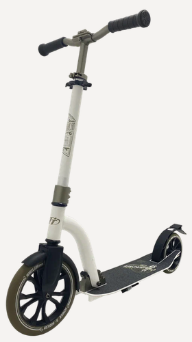 Изображение товара Городской самокат Tech Team "Huracan", взрослый, складной - 2021 White/Green