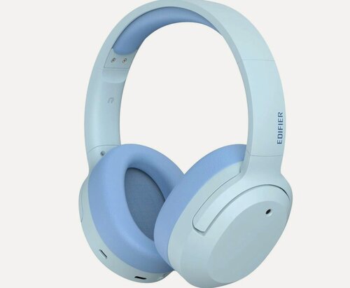 Изображение товара Беспроводные наушники Edifier W820NB PLUS голубой , полноразмерные, с шумоподавлением, Bluetooth 5.2