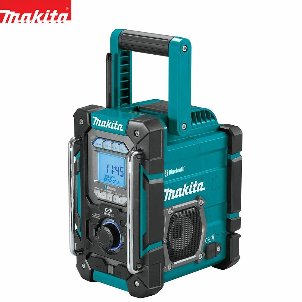Makita DMR300 12Vmax CXT / 18V LXT Player Bluetooth-радио для стройплощадки / зарядное устройство только инструмент-.