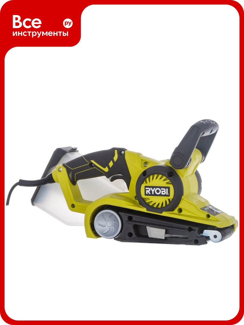 Ленточная шлифмашина Ryobi EBS800, мощность 800Вт, длина ленты 533мм, ширина ленты 76мм