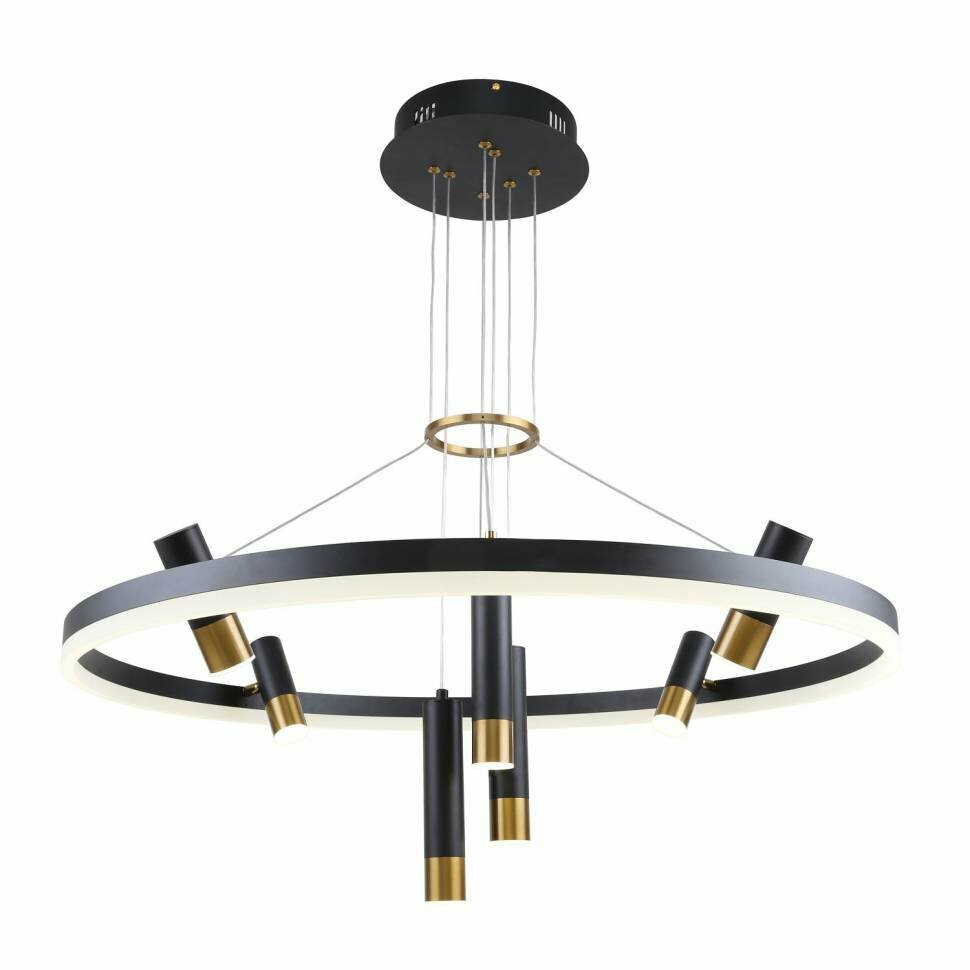 Favourite 3097-8P подвесная люстра D800xH600/1000 LEDx48W + 7xLEDx3W 4690LM 4000K included