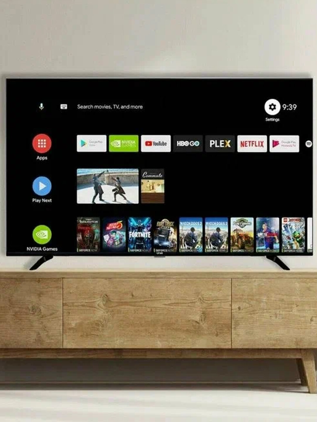 Телевизор LED TV Artel TV 43"900 AndroidTV с Wi-Fi, LAN, Технология HDR10, 3 года гарантии