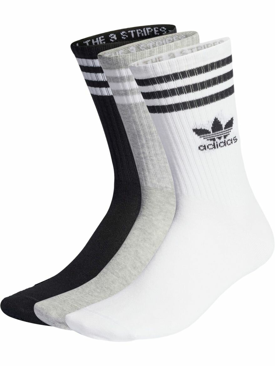 Носки adidas Mid Cut Crew Socks 3 Pairs, комплект