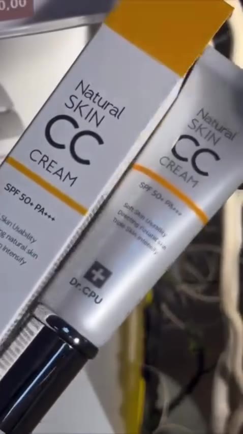Dr. CPU CC крем SPF 50+ PA+++ корейский солнцезащитный крем с тоном, фотошоп эффектом, уходом и антивозрастным эффектом — фото 1