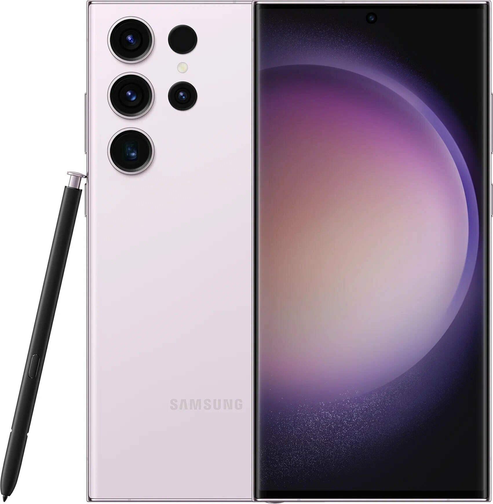 Смартфон Samsung Galaxy S23 Ultra 12/256 ГБ, S9210 Dual nano SIM, Lavender лаванда