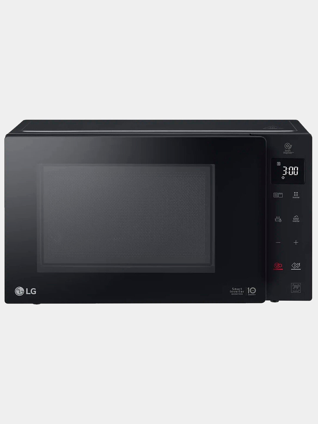 Микроволновая печь LG MH6336GIB, сенсорное управление, 23 л, 1000Вт, чёрный