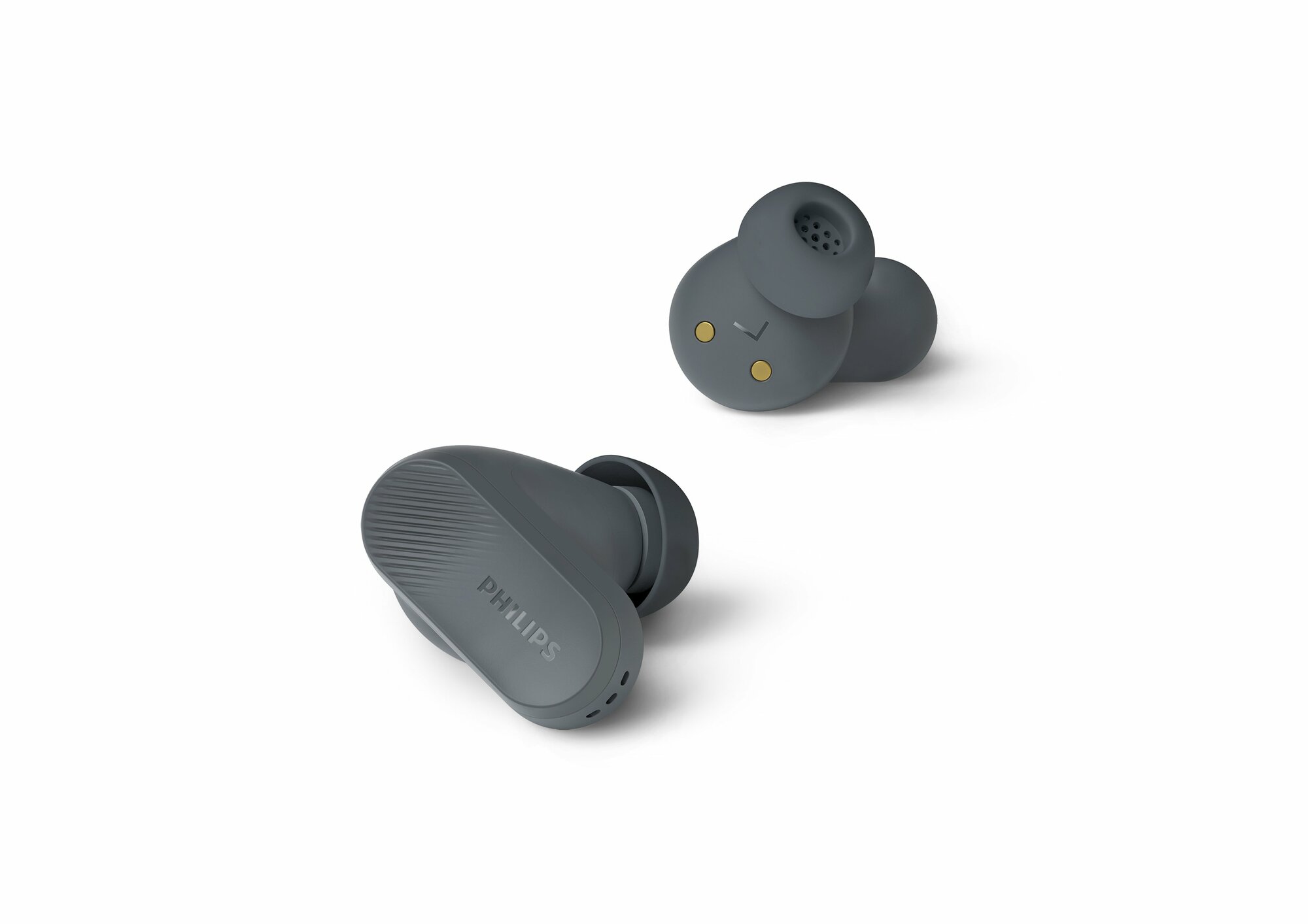 Полностью беспроводные наушники с шумоподавлением Philips TAT3509GY серый до 28 часов воспроизведения