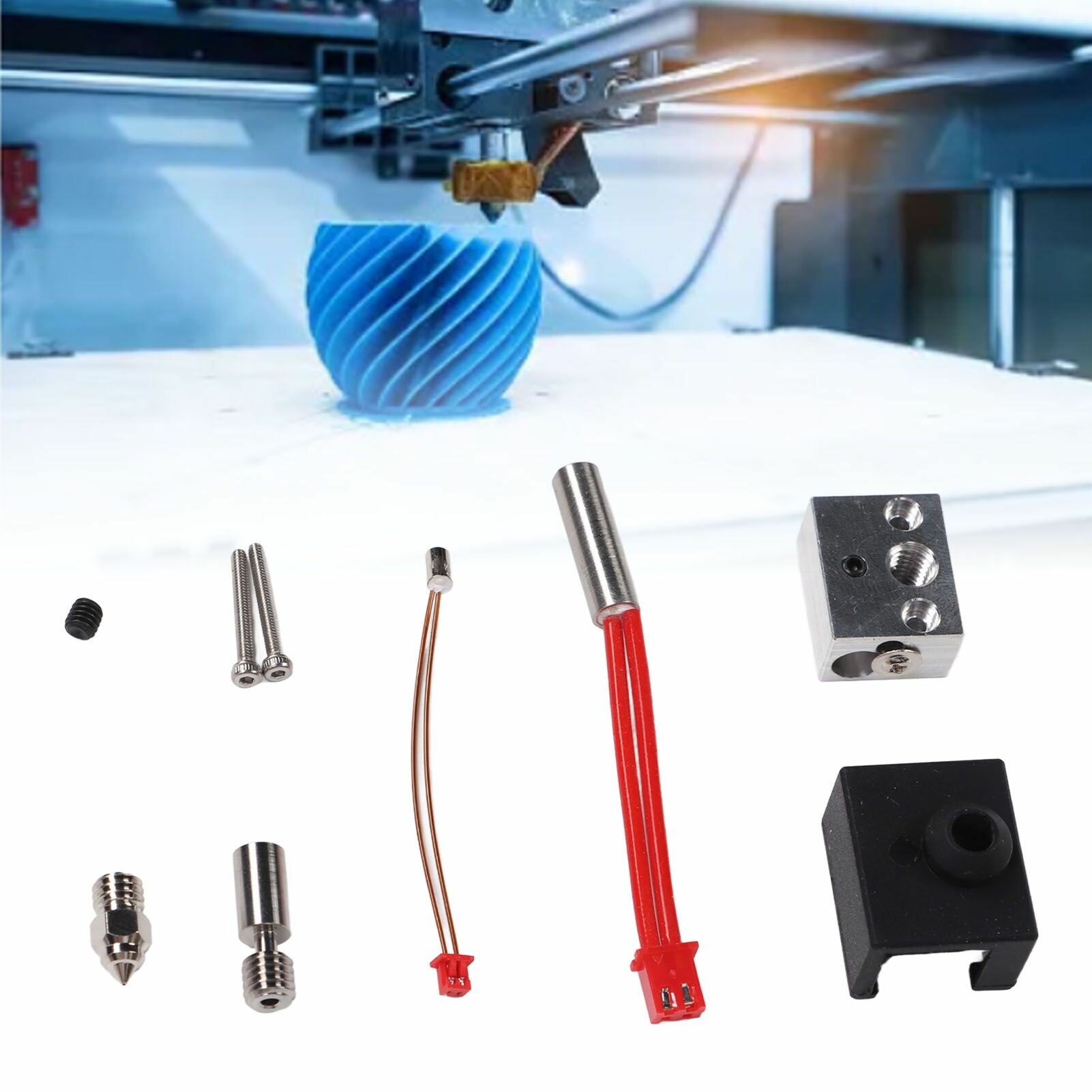 Комплект экструдера Hotend Kit 24V 40W из титанового сплава Heartbreak High-Temperature