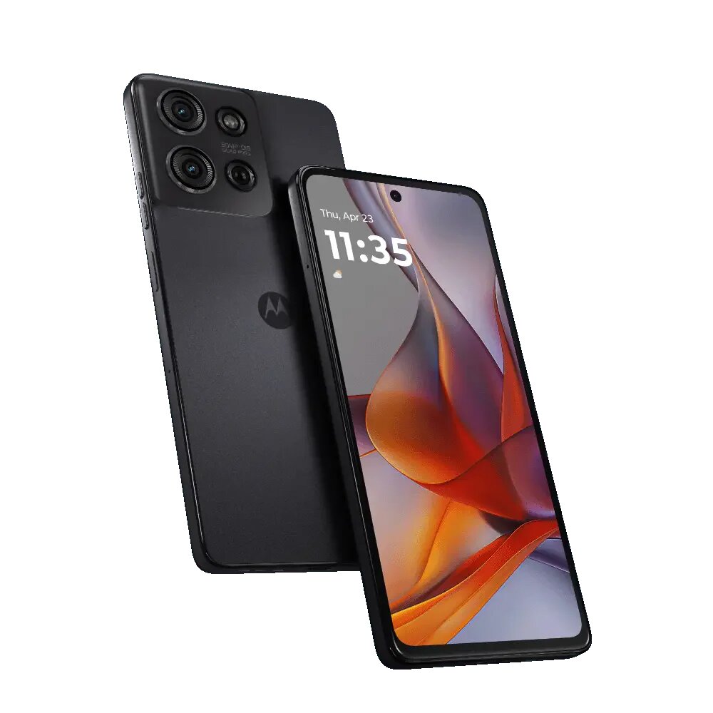 Смартфон от бренда Motorola G75 5G 8/256 Charcoal Grey, серый цвет