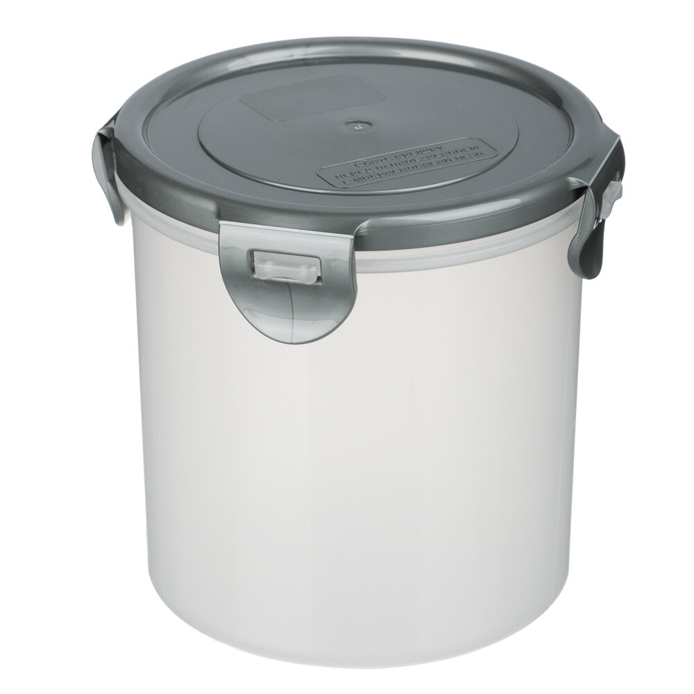 Good&good Контейнер герметичный для СВЧ с защелками круглый 07л