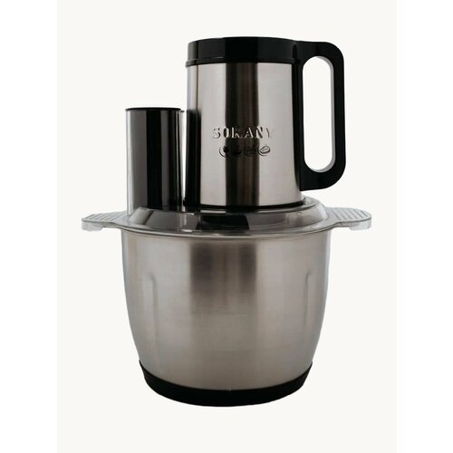 Измельчитель кухонный, Чоппер 6 лезвий, сенсорный, 6 в 1