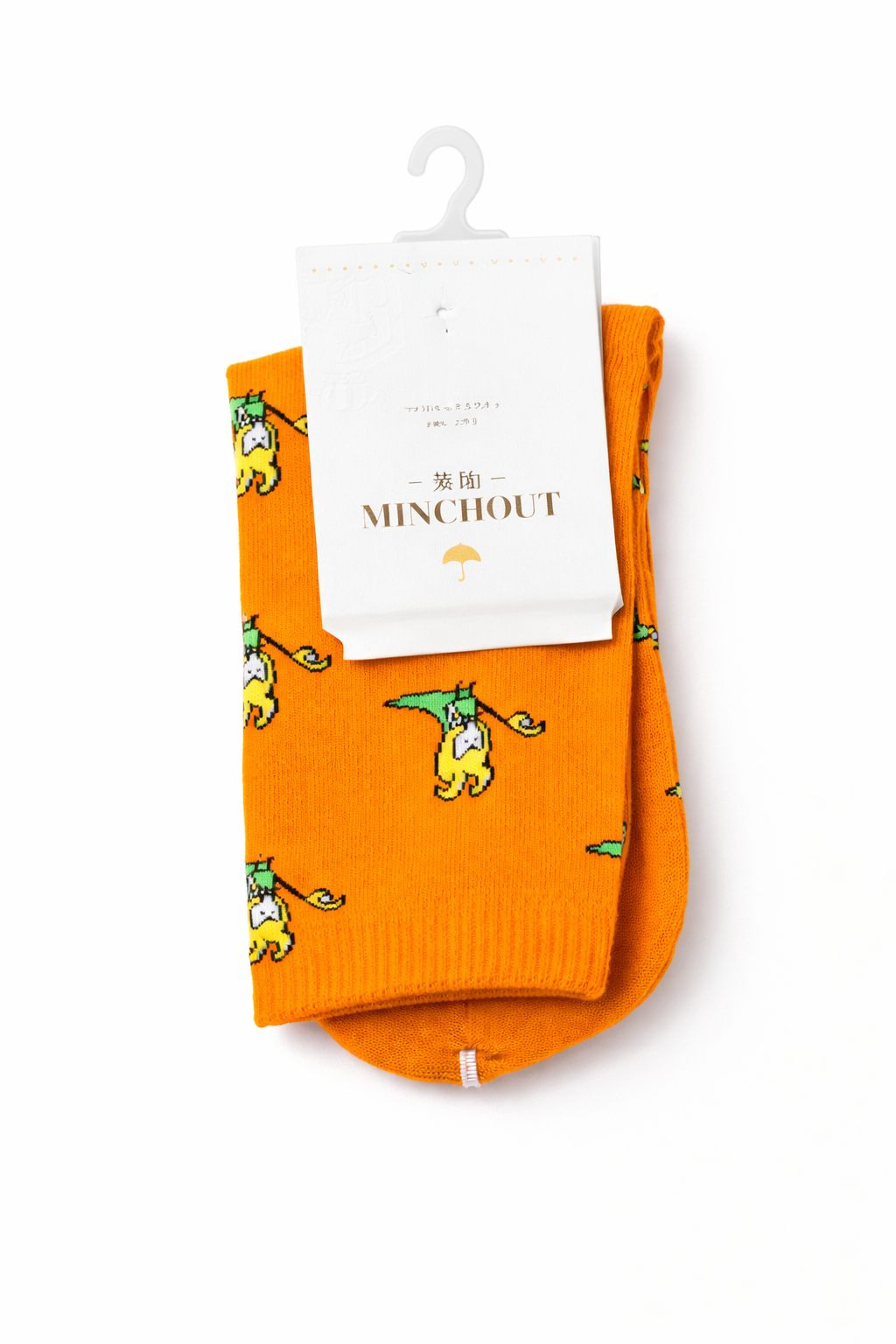 Носки Носки, paypoqlar, размер 36-41, оранжевый — фото 1