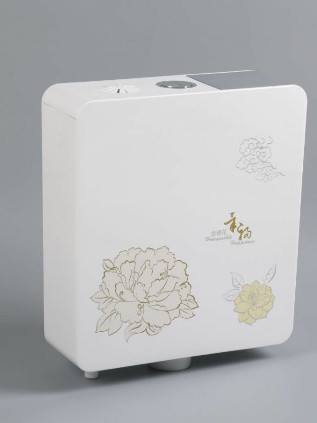 Сливной бачок пластиковый для чаши Генуя в комплекте с арматурой и сливными трубами.