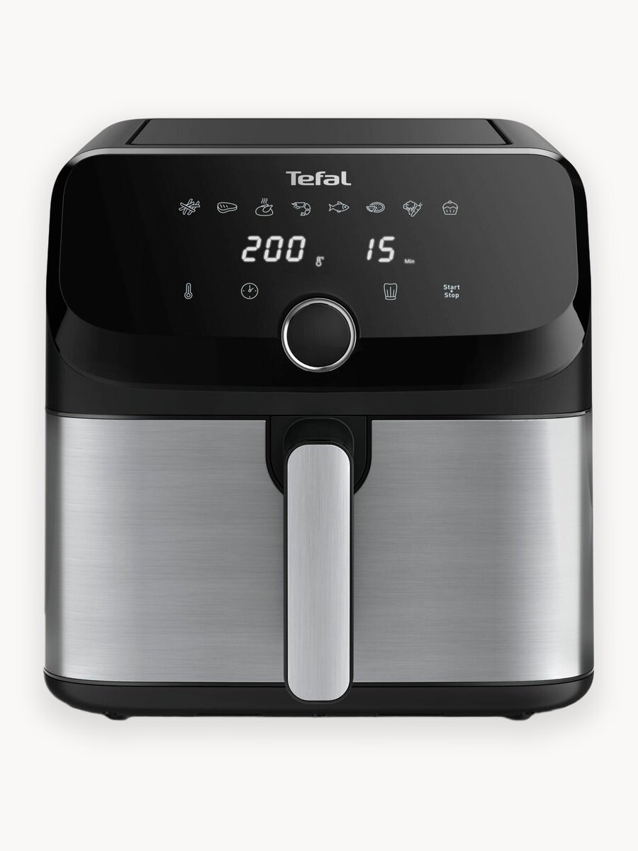 Аэрогриль электрический Tefal, 7,5 л, 8 автопрограмм, Easy Fry Mega EY855D10