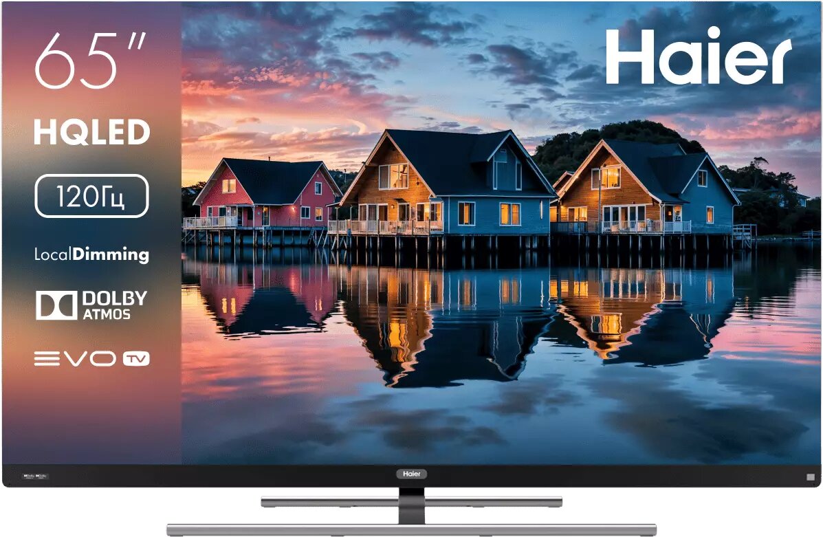 Телевизор Haier 65 Smart TV S7, диагональ 65", Google TV, HQLED
