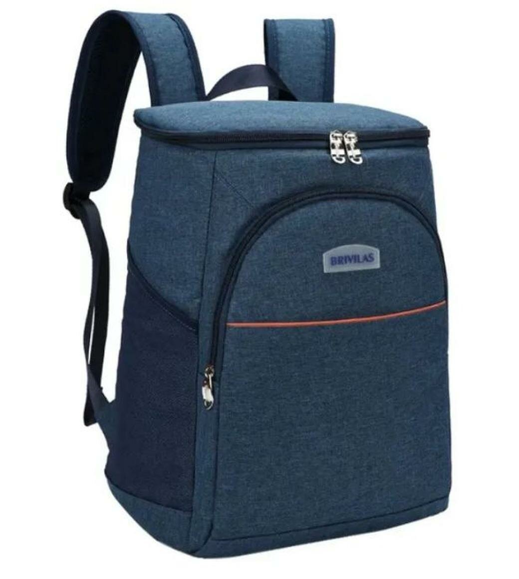 MILENI Рюкзак холодильник, 10 л. / Термосумка, цвет темно-синий