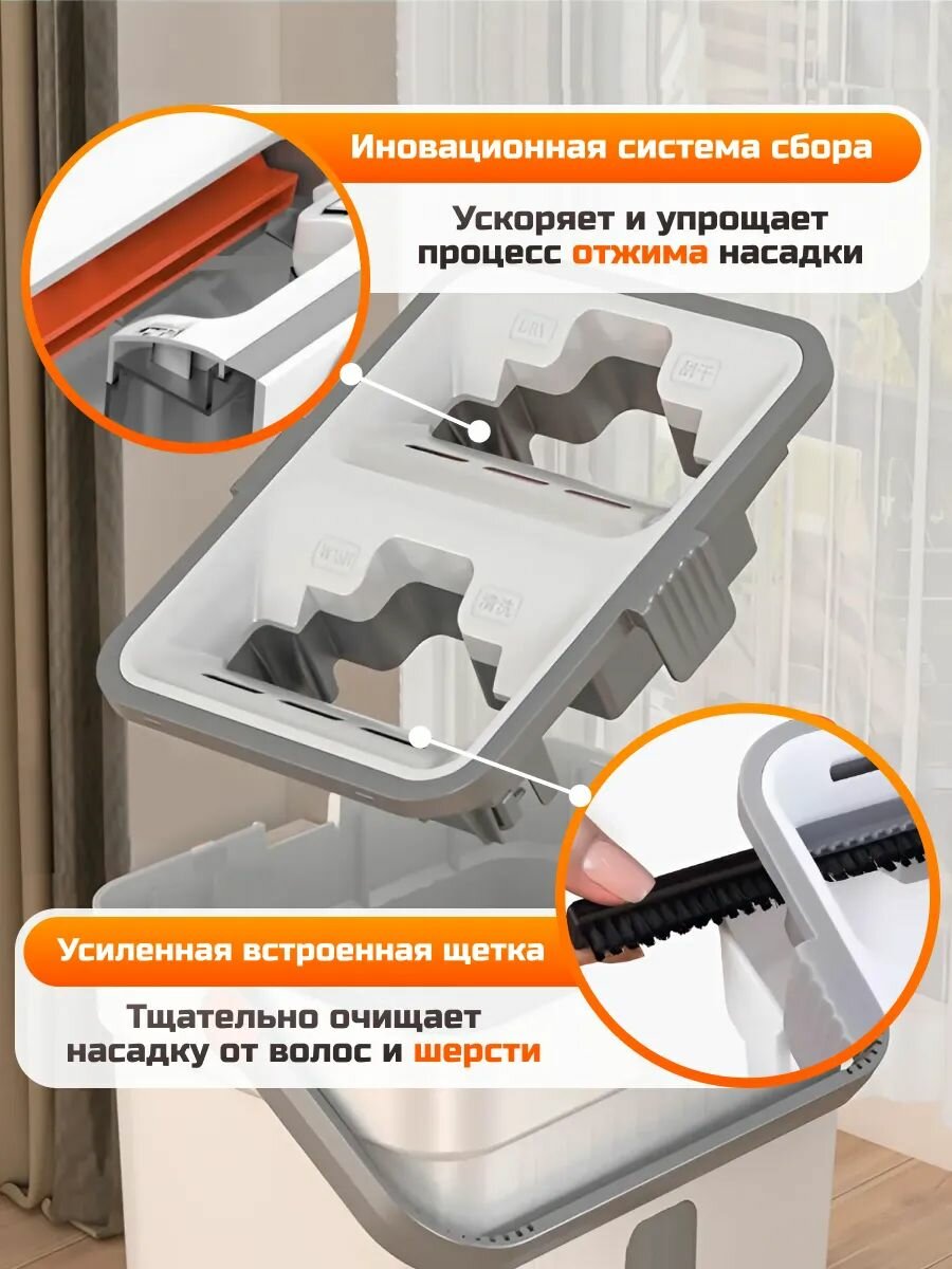 Xiaomi Швабра, длина 132 см — фото 1