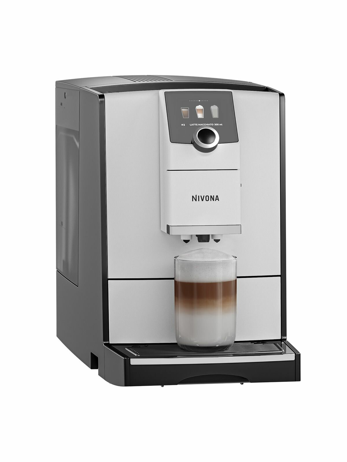 Автоматическая кофемашина Nivona CafeRomatica NICR 796, цветной дисплей, капучино одной кнопкой, индивидуальные рецепты, управление со смартфона, белый — фото 1