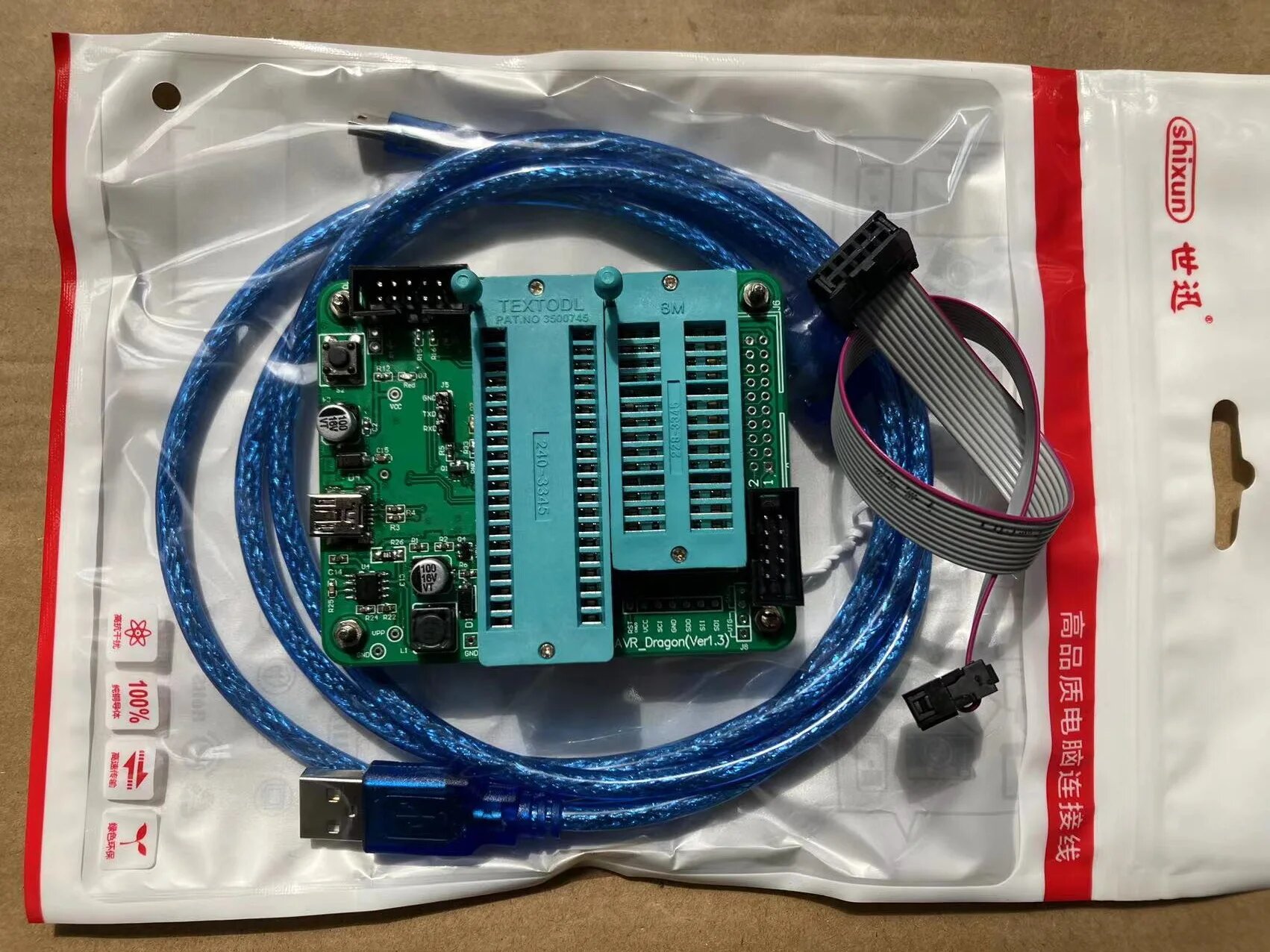 ATSTK600 AVR Высоковольтный программатор ISP Burner MKII Замена, плата обновления stk500, STK600 — фото 1