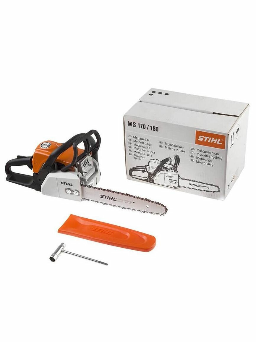 Бензопила цепная 16" STIHL MS 170 (11302000487) оригинал — фото 1