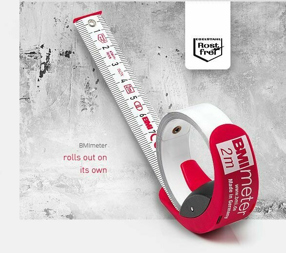 Измерительная рулетка BMI METER 2 метра Германия