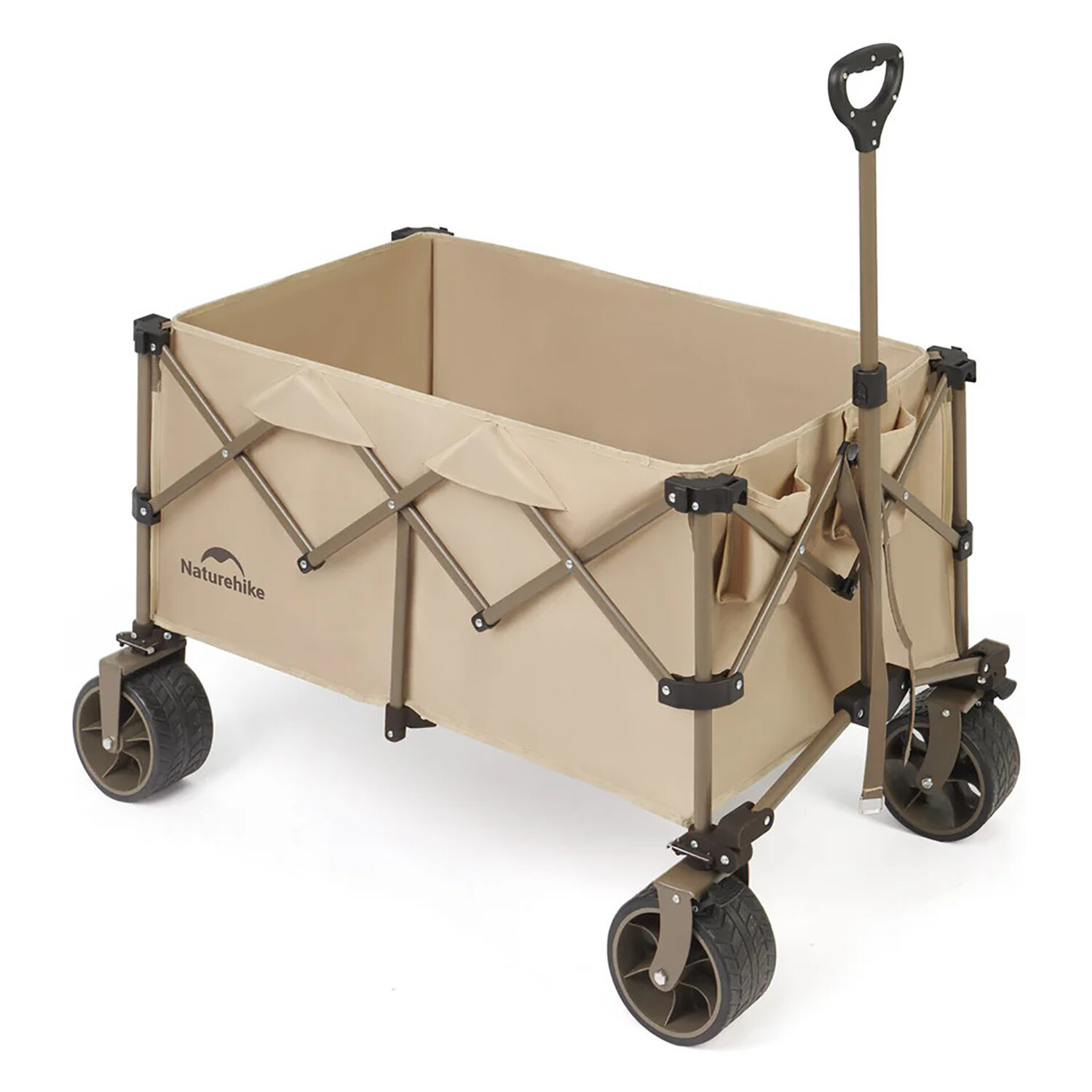 Телега Naturehike Rubiks Cube JL All Terrain Gathering Cart Mini Khaki
