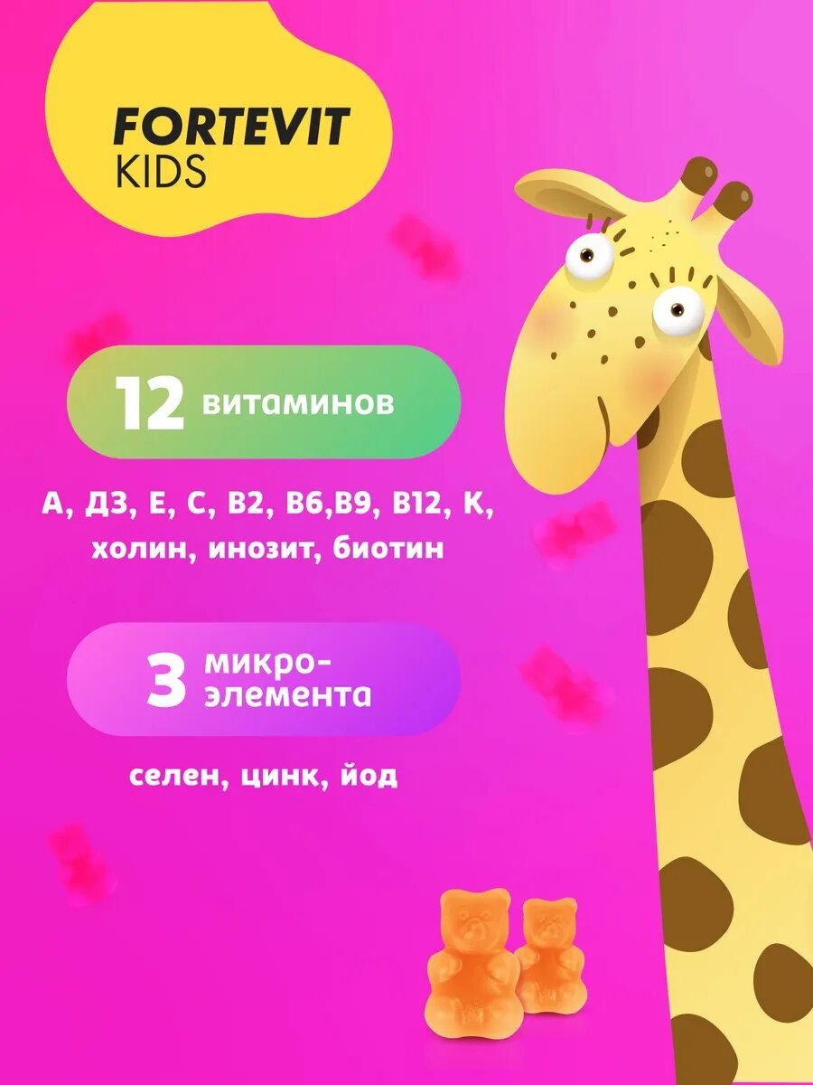 Картинки Витамины для детей жевательные мультивитамины