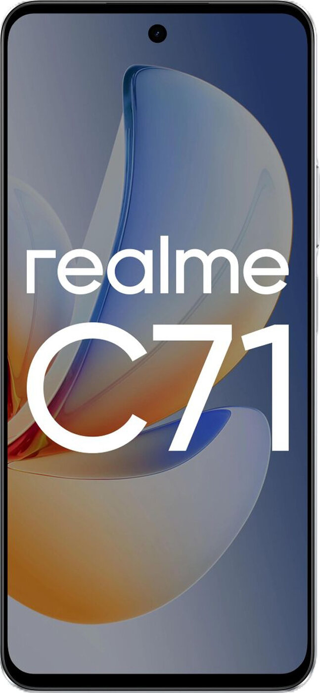 Смартфон Realme C71 RMX5303 256Gb 8Gb белый — фото 1