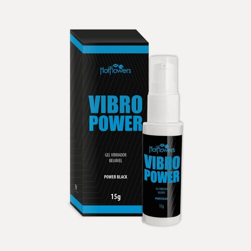 Изображение товара Жидкий вибратор Hot Flowers Vibro Power, со вкусом мяты, 15мл.