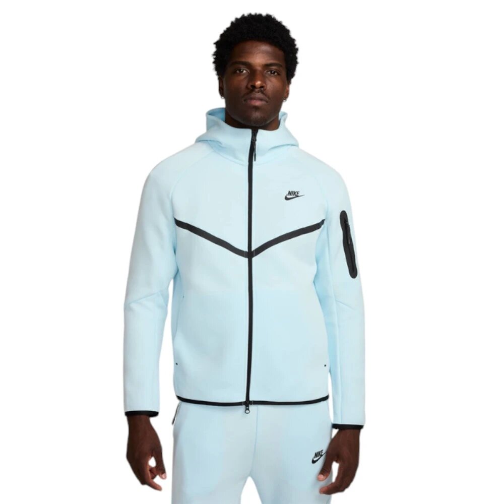 Толстовка NIKE, размер 2XL INT, , голубой