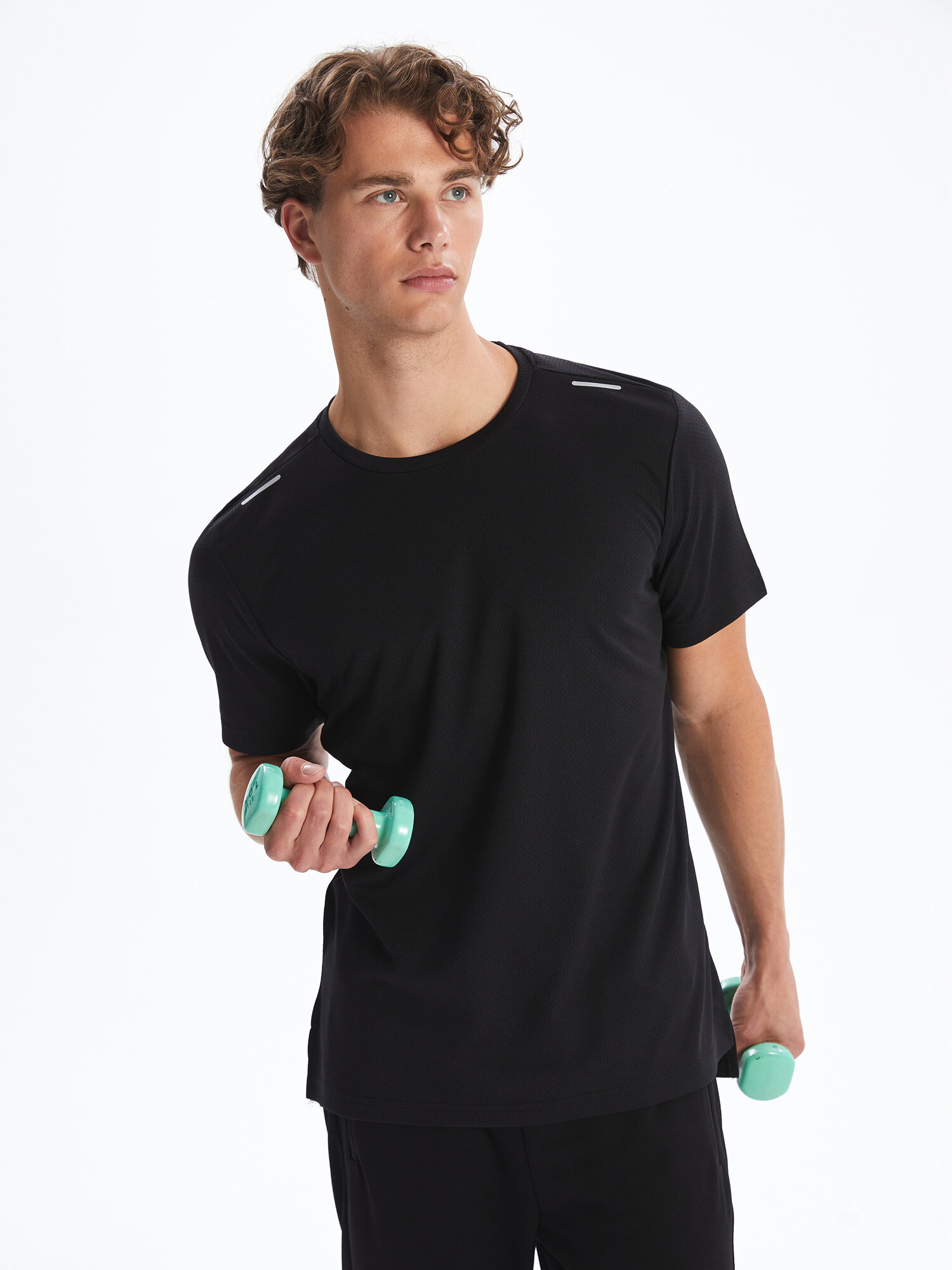 Футболка спортивная LC Waikiki 1 шт. размер M черный