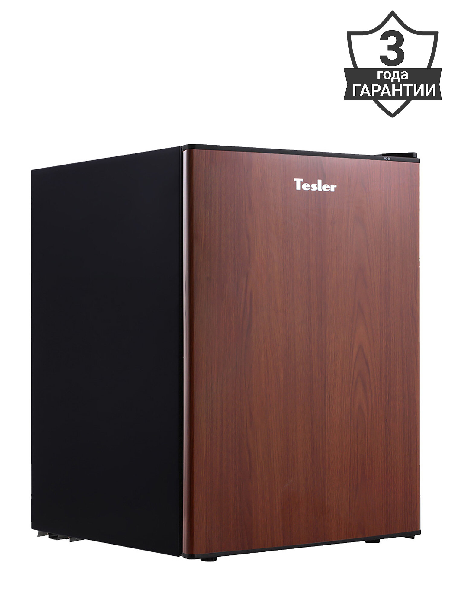 Холодильник TESLER RC-73 WOOD, 68 л, перевешиваемая дверь, 3 года гарантии