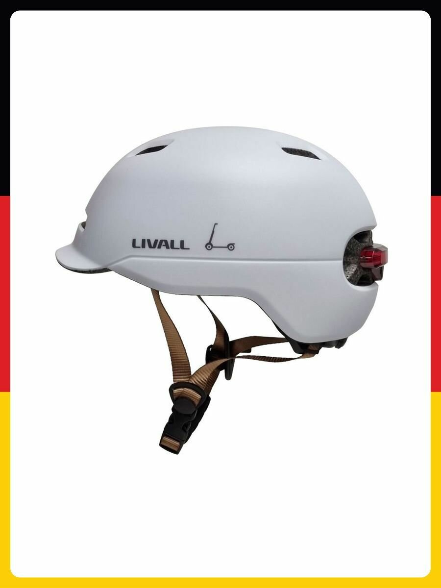 Велошлем Livall C20 Led L