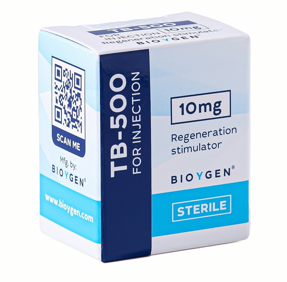 Хондропротектор для суставов и связок ТБ 500 Bioygen 10 mg ТБ 500 Биоген 10 мг
