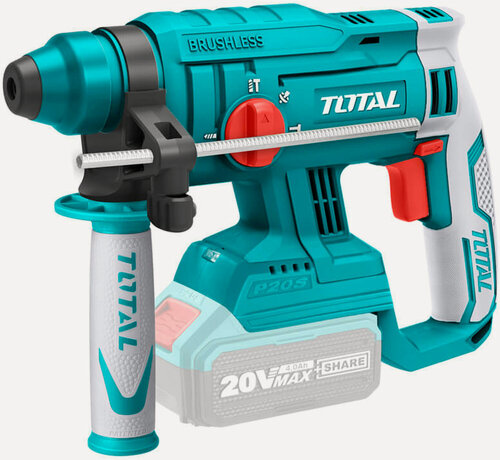 Изображение товара Перфоратор TOTAL P20S TRHLI2201, бесщеточный, от аккумулятора