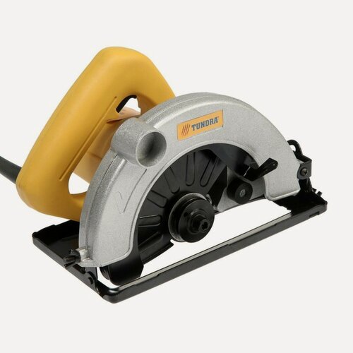 Изображение товара Циркулярная пила тундра, мощность 1000Вт, скорость вращения 4500об/мин, диаметр диска 185мм