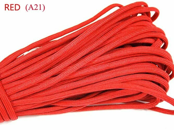 Паракорд 550 Mil Spec Type III 7-жильный 100 футов 27 цветов браслет