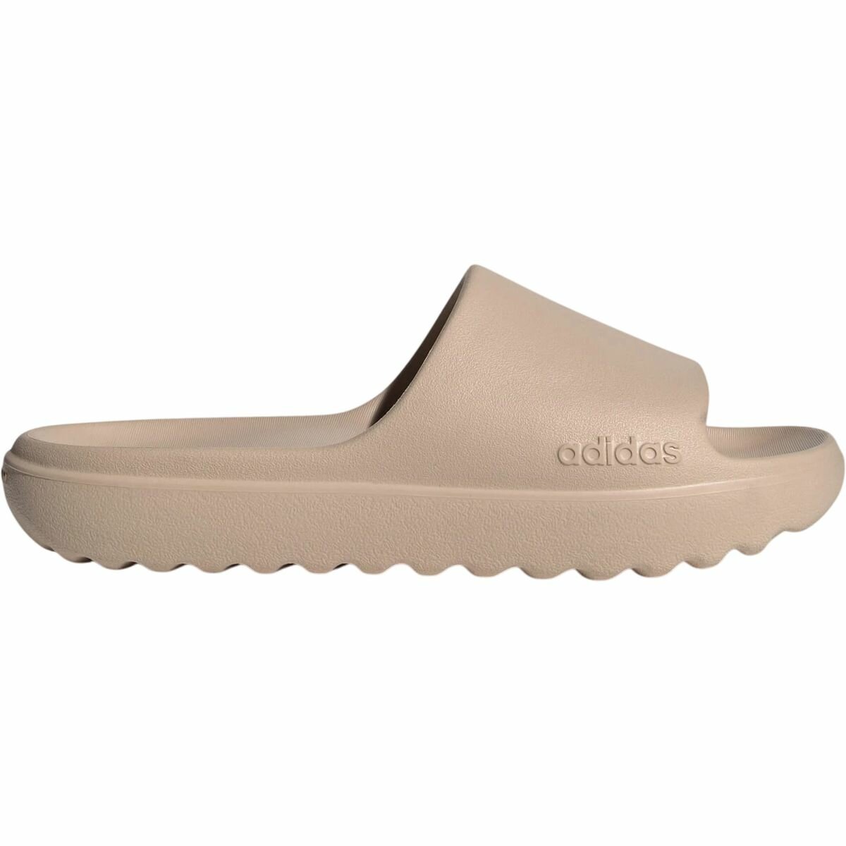 Шлёпанцы adidas Adilette Lumia, размер 9 UK, бежевый
