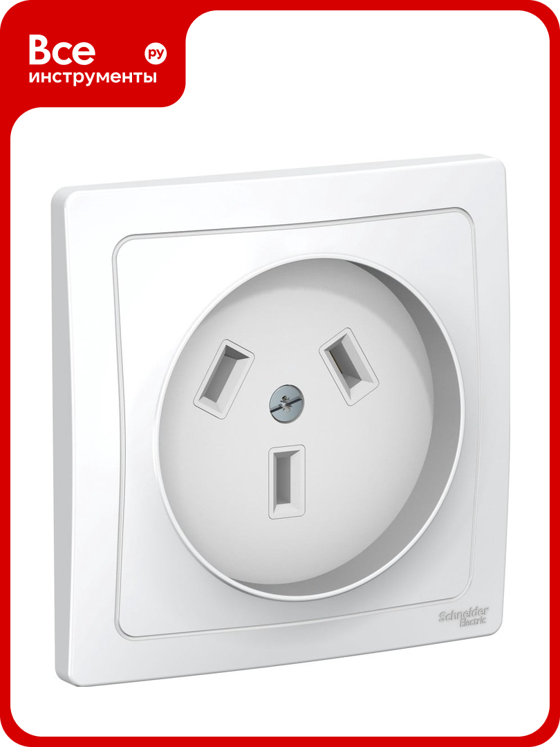 Силовая розетка Systeme Electric BLANCA С/У 2Р+N 32А 250В белый BLNSR003231