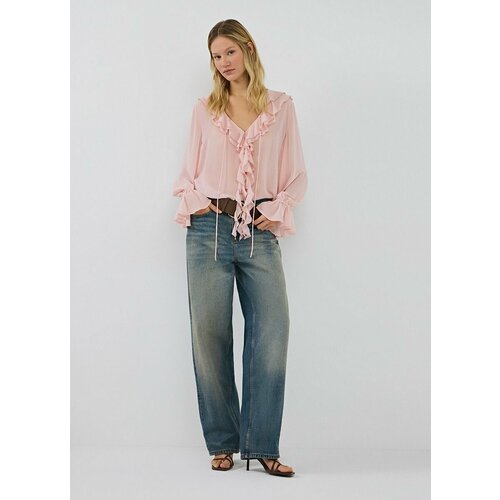 фото Джинсы широкие o'stin lp4888o02-d4, размер 34, светло-синий