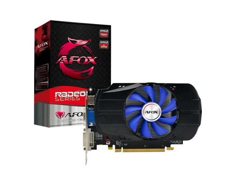Видеокарта R7 350 2GB GDDR5 128bit VGA DVI HDMI 1FAN RTL {30} (784238)