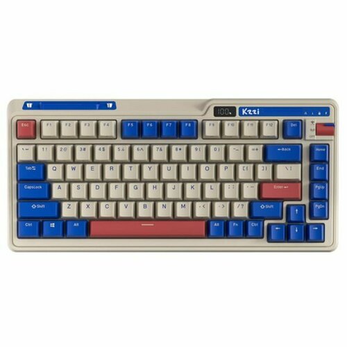 Клавиатура игровая KZZI K75 Pro Timing Machine Moment Linear Switch с Кириллицей 13694₽